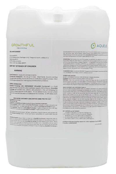 Aqueus Pre-Emerge pH Reducer